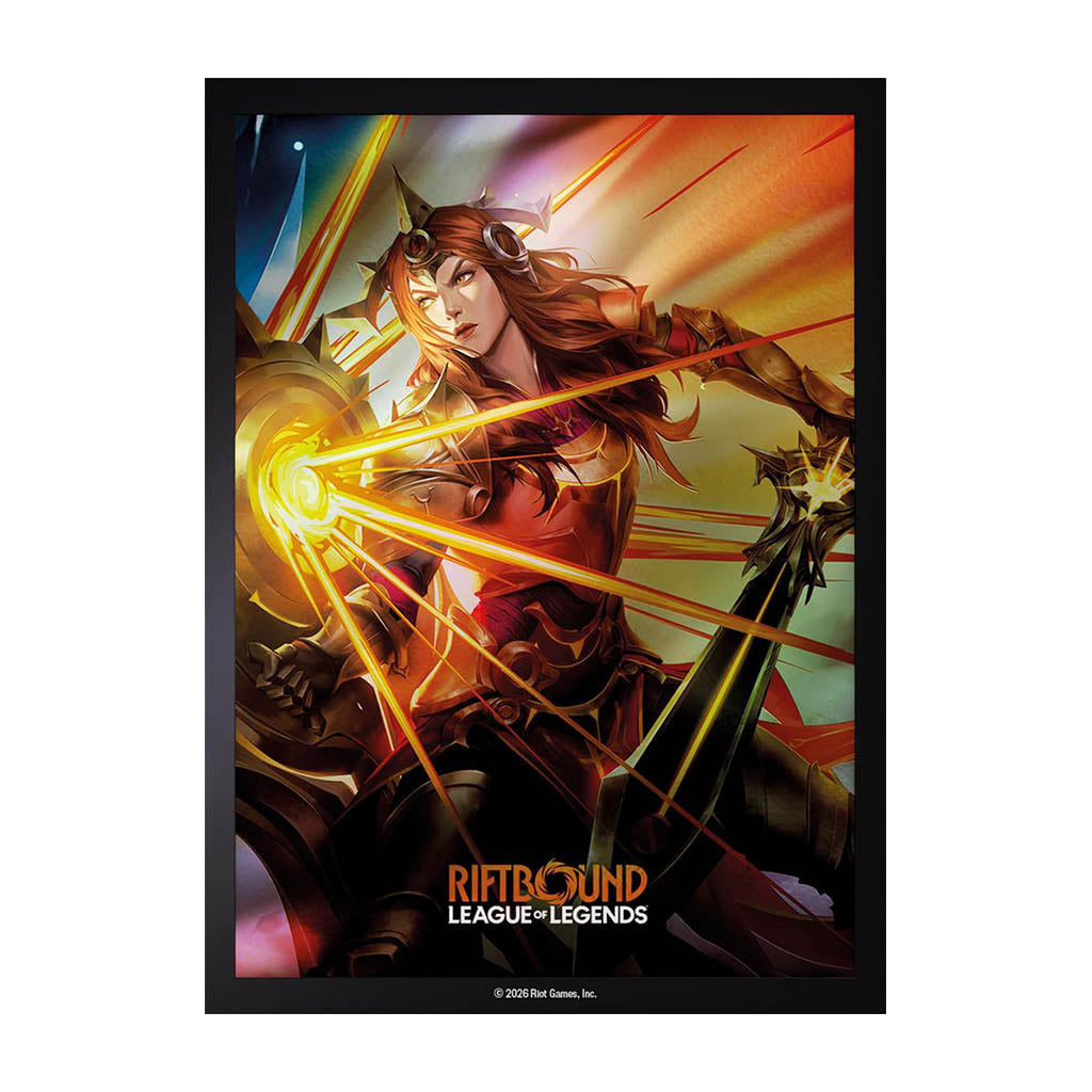 100 Art Sleeves Standard Diana Leona - Riftbound League of Legends TCG : Vendetta