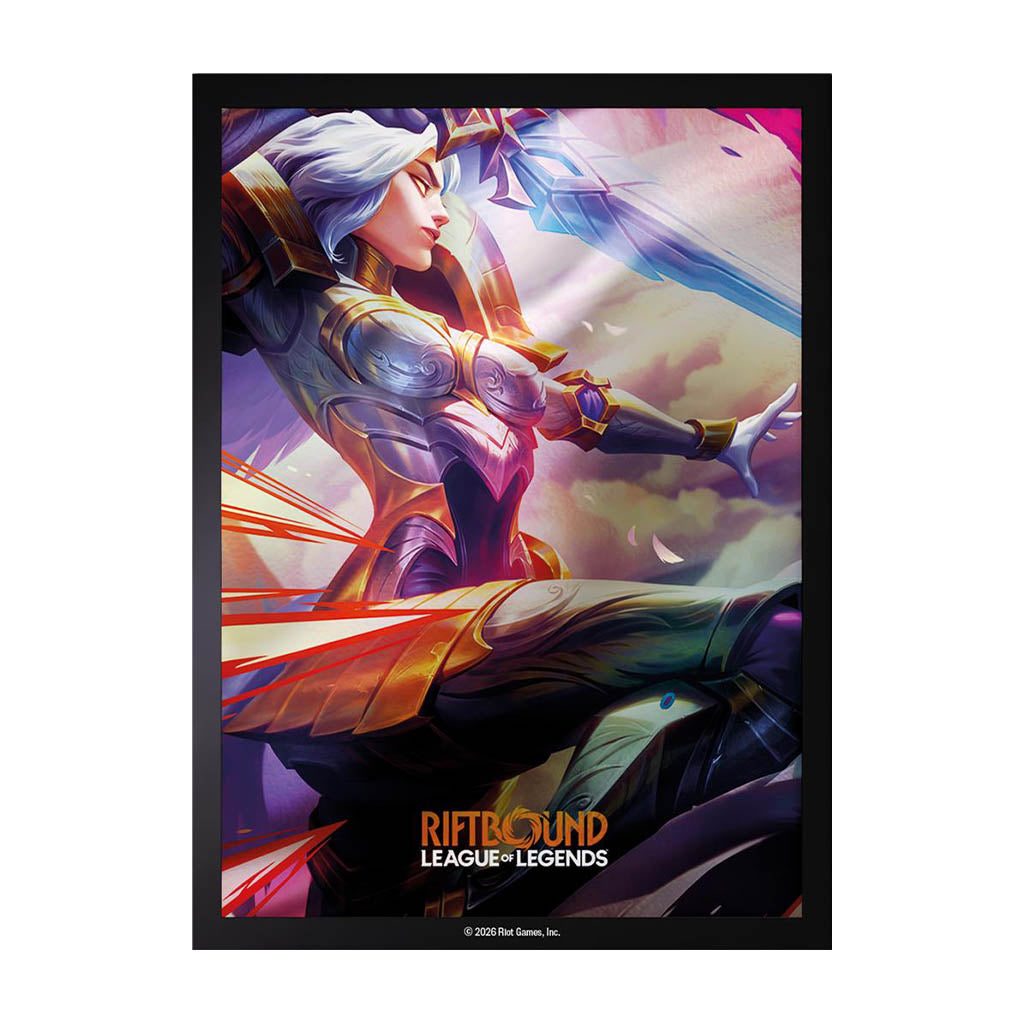 100 Art Sleeves Standard Kayle Morgana - Riftbound League of Legends TCG : Vendetta