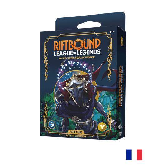 Deck de Champion Viktor - Riftbound League of Legends TCG : Origines FR (Précommande sortie le 29.05.26) (Arrivage prévu le 02.06.26)