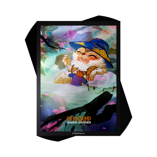 100 Art Sleeves Standard Teemo - Riftbound League of Legends TCG : Spiritforged