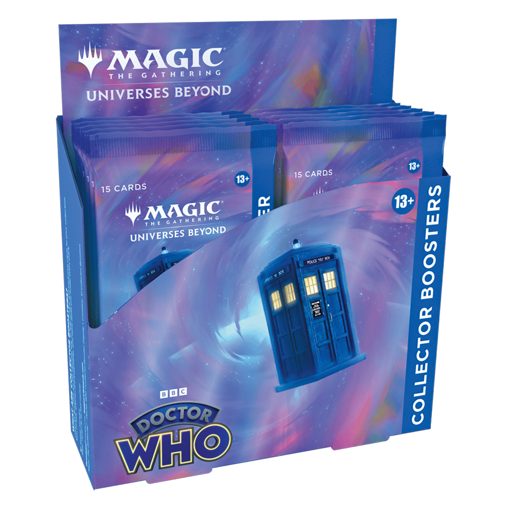 Boite de 12 Boosters Collector Doctor Who (Anglais)