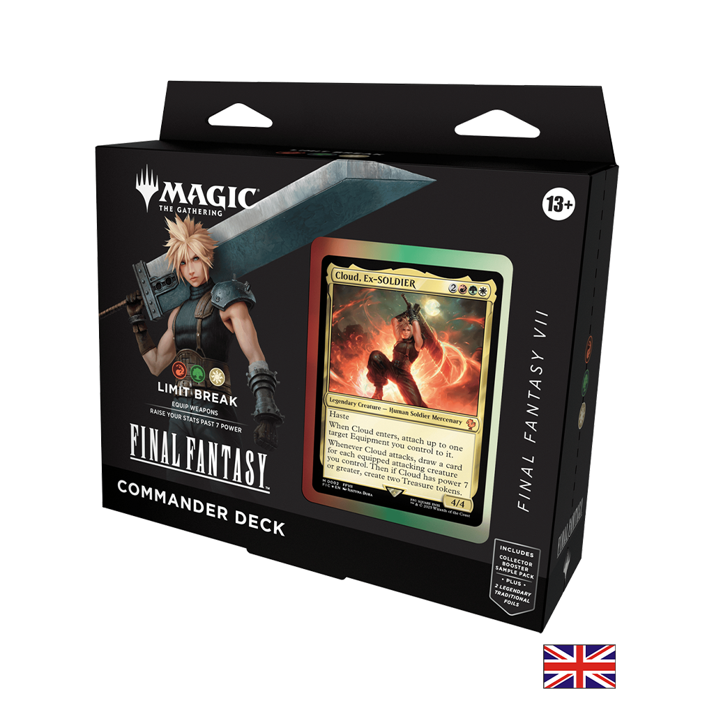Deck Commander Final Fantasy - Limit Break - Magic: The Gathering (Anglais)