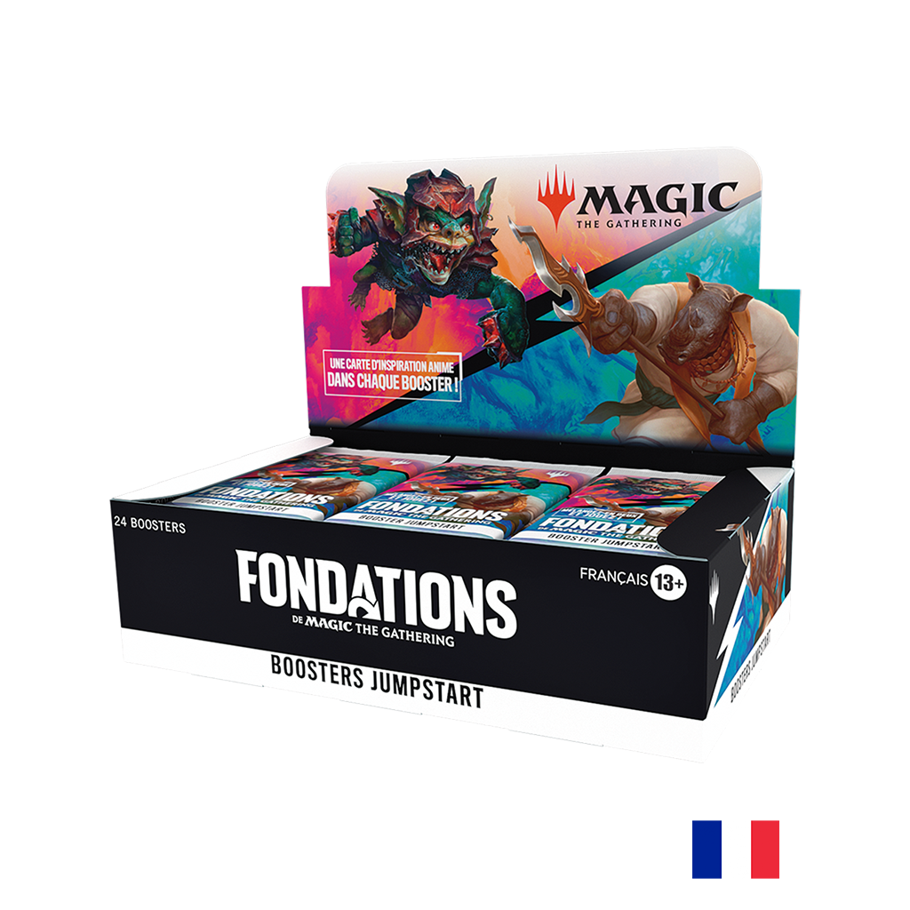 Boîte de 24 Boosters Jumpstart Fondations  - Magic: The Gathering