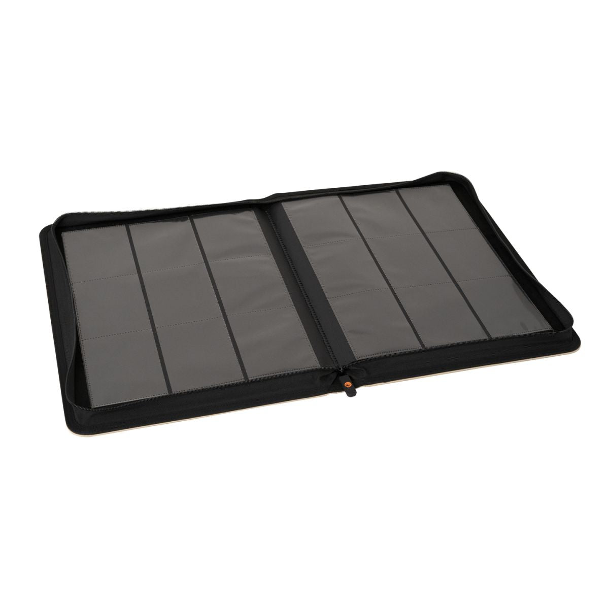 TreasureWise - WiseGuard Zip Toploader Binder 9 cases 216 Cartes - Noir