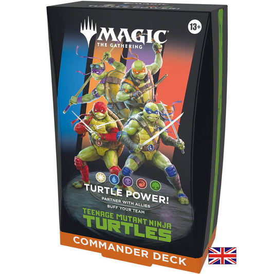 Deck Commander - Les Tortues Ninja - Magic: The Gathering (Anglais) (Précommande sortie le 27.02.26)