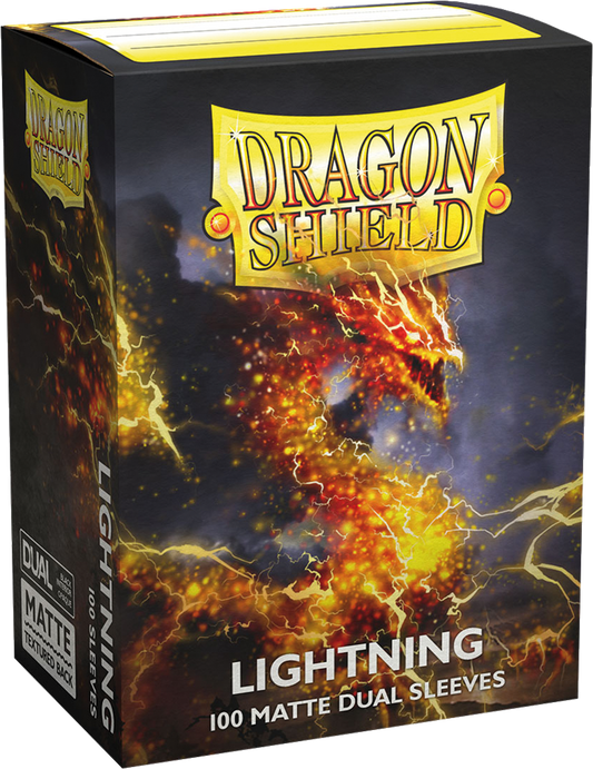 Dragon Shield 100 Matte Dual Sleeves Standard Lightning Ailia