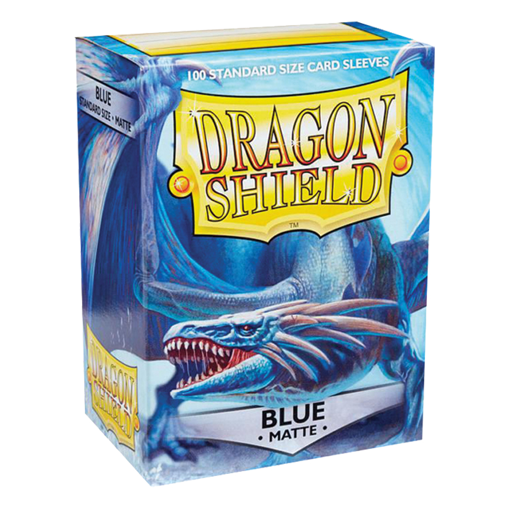 Dragon Shield 100 Sleeves Standard Blue Matte