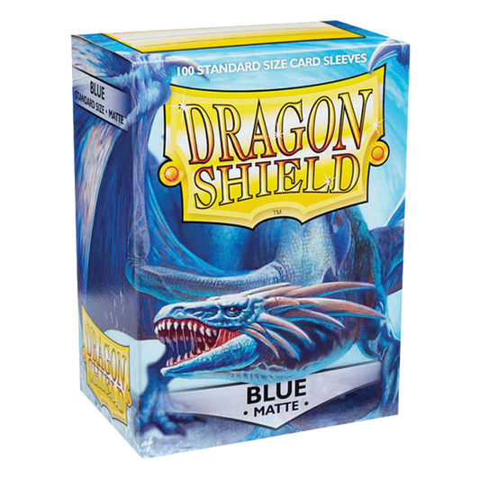 Dragon Shield 100 Sleeves Standard Blue Matte