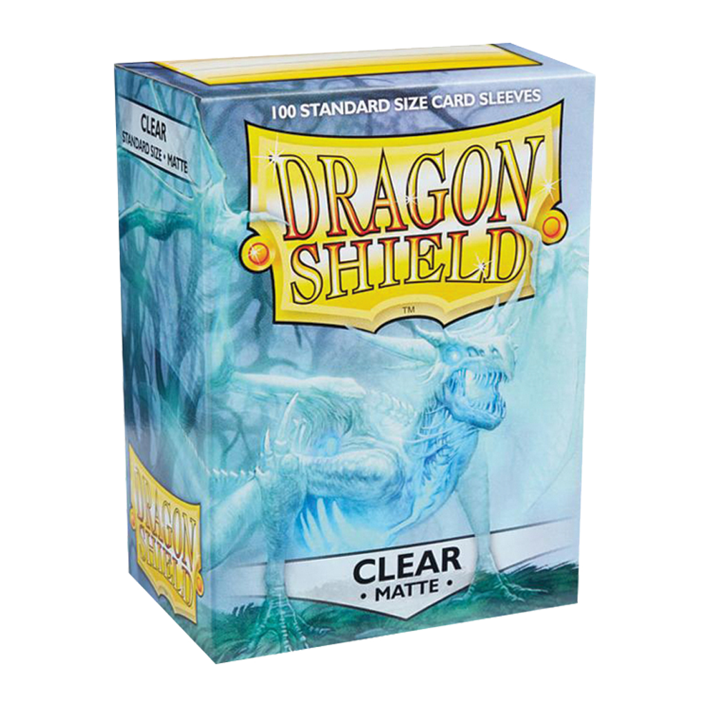 Dragon Shield 100 Sleeves Standard Clear Matte