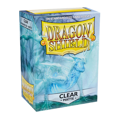 Dragon Shield 100 Sleeves Standard Clear Matte