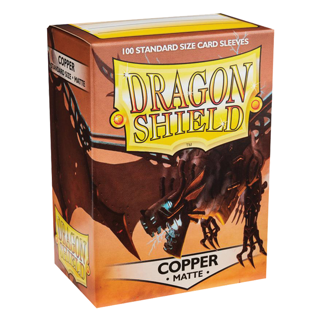 Dragon Shield 100 Sleeves Standard Copper Matte