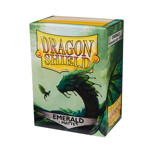 Dragon Shield 100 Sleeves Standard Emerald Matte