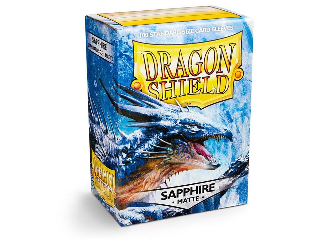 Dragon Shield 100 Sleeves Standard Sapphire Matte