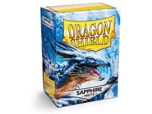 Dragon Shield 100 Sleeves Standard Sapphire Matte