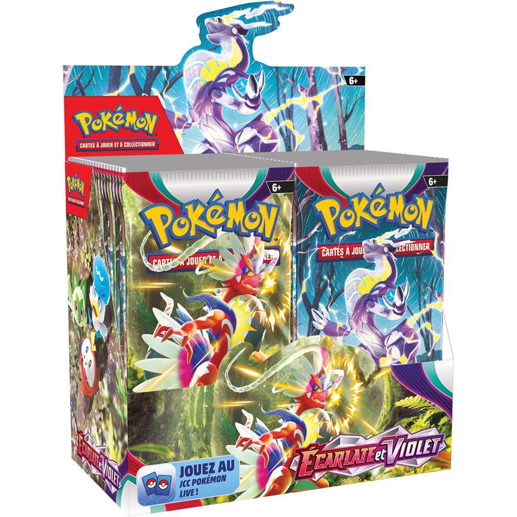 Pokemon Boite 36 boosters EV01 - Ecarlate et Violet