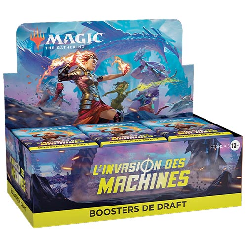 Boite de 36 boosters de Draft L'Invasion des Machines