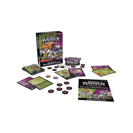 D&D Dungeon Mayhem Expansion Pack Battle for Baldur's Gate (Anglais)