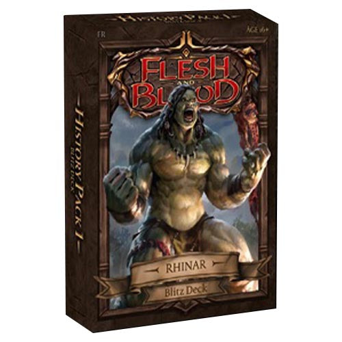 Flesh & Blood : History Pack 1 - Blitz Deck Rhinar