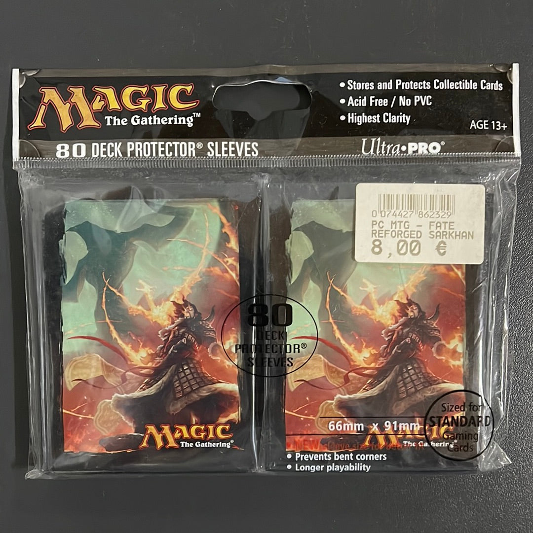 80 Ultra Pro Deck Protector Sleeves Standard Magic Sarkhan Vol FRF