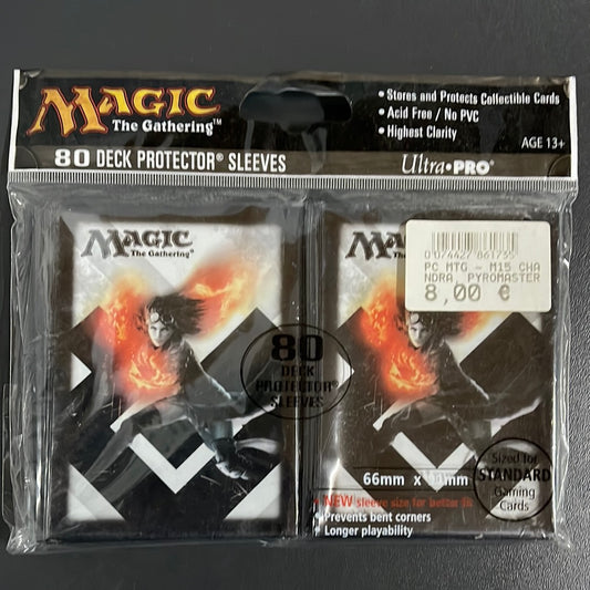 80 Ultra Pro Deck Protector Sleeves Standard Magic Chandra M15