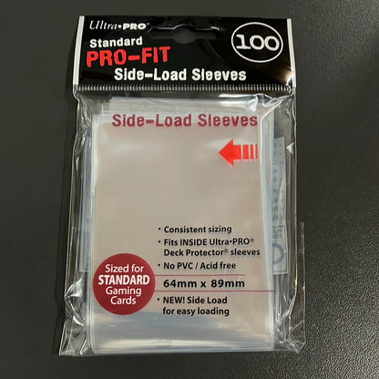 Ultra PRO : 100 PRO-Fit Side Load Sleeves Standard