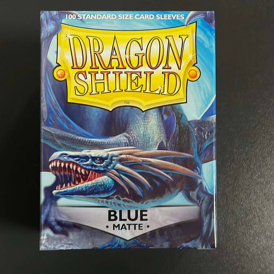 Dragon Shield 100 Sleeves Standard Blue Matte