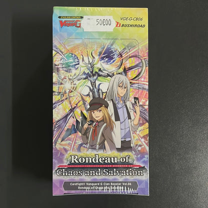 Boîte de Boosters Cardfight Vanguard G Rondeau of Chaos and Salvation