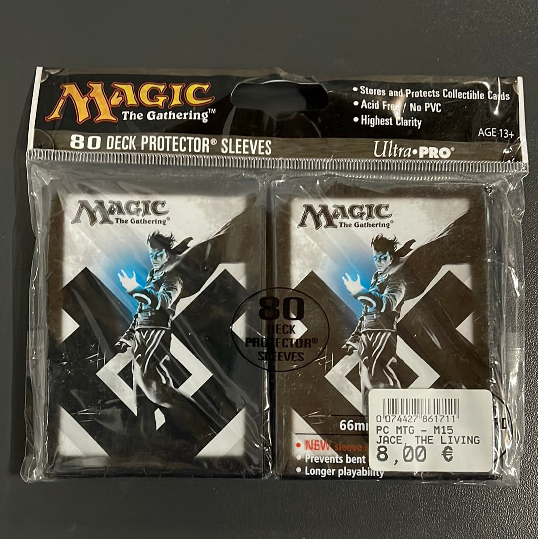 80 Ultra Pro Deck Protector Sleeves Standard Magic Jace M15